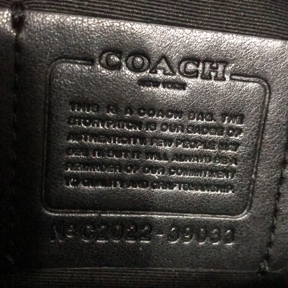 Coach Charlie Zebra Print Mini Backpack